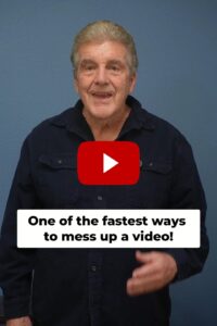 One of the Fastest Ways to Mess Up a Video: Phone Recording Tip